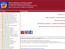 Tablet Screenshot of interex-katowice.pl